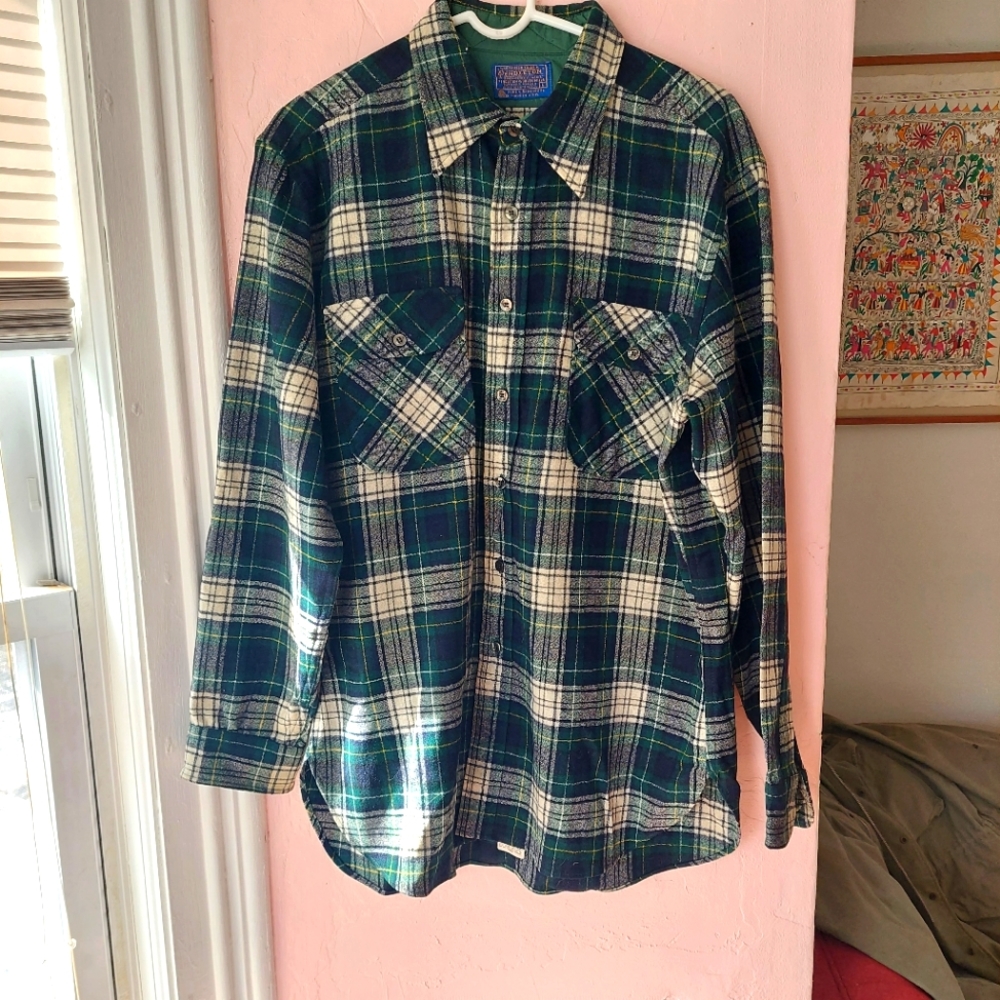 VINTAGE 70s PENDLETON BOARD SHIRT